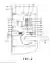 Fig. 13 - Keyed cylinder assembly for door lock