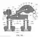 Fig. 09 - Engine braking apparatus with mechanical linkage and lash adjustment