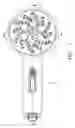 Fig. 03 - Water outlet control device of shower spray nozzle