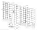 Fig. 01 - Construction site fence panel foot boot