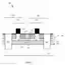 Fig. 09 - Integrated circuit device with deep trench isolation regions for all inter-well and intra-well isolation and with a shared contact to a junction between adjacent device diffusion regions and an underlying floating well section