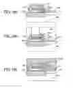 Fig. 13 - Semiconductor integrated circuit device including SRAM memory cells having two P-channel MOS transistors and four N-channel MOS transistors and with four wiring layers serving as their gate electrodes