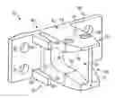 Fig. 01 - Holder for fastening an interior component, intended for mounting in an aircraft, to a transporting apparatus