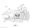 Fig. 02 - MOTORCYCLE WITH AN AUTOMATIC AIR DEFLECTOR