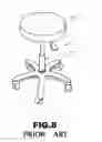 Fig. 07 - Seat having a saddle shape to fit a user ergonomically