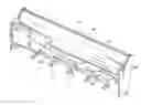 Fig. 01 - Pew style seating assembly