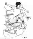 Fig. 02 - Knockdown chair having reinforced side supports