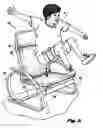 Fig. 05 - Knockdown chair having reinforced side supports