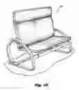 Fig. 07 - Knockdown chair having reinforced side supports