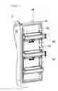 Fig. 08 - Refrigerator with height-adjustable receiving apparatus