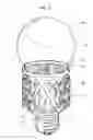Fig. 06 - Screw-in LED bulb comprising a base having outwardly projecting nodes