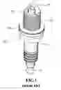 Fig. 02 - Structure of spark plug