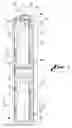 Fig. 02 - Top loaded twin cell calorimeter system with removable reference