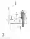Fig. 09 - Fluid flow machine with a blade row group featuring a meridional edge distance