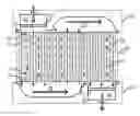 Fig. 01 - Reactor with upper and lower manifold structures