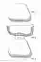 Fig. 02 -  Composite product for taking the impression of an edentulous arch
