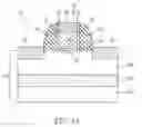 Fig. 02 - MOSFET structure with multiple self-aligned silicide contacts