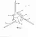 Fig. 04 - Arrowhead having blades offset rearward from the tip