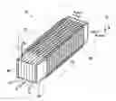 Fig. 01 - ELECTROMAGNET WITH LAMINATED FERROMAGNETIC CORE AND SUPERCONDUCTING FILM FOR SUPPRESSING EDDY MAGNETIC FIELD