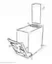 Fig. 01 - DEVICE FOR STORING DIAPERS