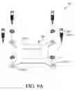 Fig. 16 - Mounting rack structure and mounting hole adapter thereof