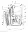 Fig. 01 - Wind turbine and tower or tower segment and door frame therefor