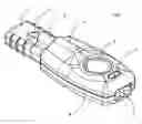 Fig. 01 - USB memory device with integrated flashlight