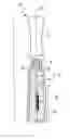 Fig. 01 - Applicator for combing the eyelashes or the eyebrows or for applying a composition thereto