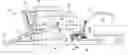 Fig. 01 - Variable rate diverter for a crop residue collecting device carried by a combine harvester