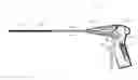 Fig. 01 - Surgery delivery device and mesh anchor