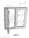 Fig. 07 - WINDOW WITH ELECTRICAL CONNECTION TO OPERABLE SASH