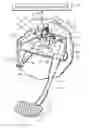 Fig. 01 - Installation structure of a pedal stroke sensor