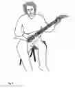 Fig. 09 - V type electric guitar footrest