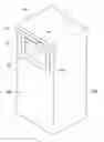 Fig. 01 - Pushing type lid opening/closing device of a container and a pushing type lid opening/closing unit