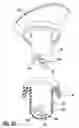Fig. 16 - Dispenser Adapted To Engage A Bottle And For Use With Consumable Fluid Having Solid Ingredients