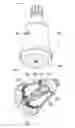 Fig. 02 - Water-saving shower head with extension utilizing air-pressure