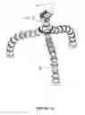 Fig. 07 - Apparatus with flexible tripod and electronic device