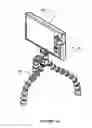 Fig. 09 - Apparatus with flexible tripod and electronic device
