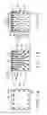 Fig. 05 - Stacked chip package structure with leadframe having inner leads with transfer pad