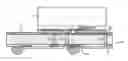 Fig. 01 - Intra-die routing using back side redistribution layer and associated method