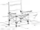 Fig. 01 - Chair having legs that are adjustable independently and in a coordinated manner