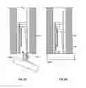 Fig. 09 - Hinge bracket for a pocket door