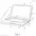 Fig. 02 - Portable computers with spring-mounted displays