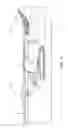 Fig. 02 - Piling and drilling rig with foldable deflection apparatus