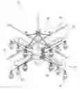 Fig. 01 - Lighting and heating assembly for a ceiling fan