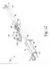 Fig. 10 - Instruments for installing multi-section intervertebral spinal implants