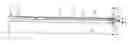 Fig. 01 - Cannula and device for liquid jet irrigation of bone