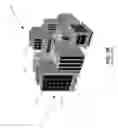 Fig. 03 - Multiple dwelling unit satellite television delivery system