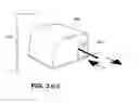 Fig. 07 - HIGH TORQUE MOVABLE BARRIER ACTUATION AT LOW SPEEDS UTILIZING A HUB MOTOR