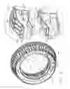 Fig. 03 - Prechorded turbine nozzle